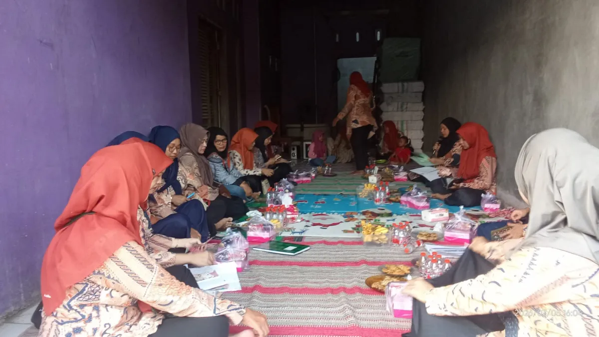 Kekompakan dan keaktifan kelompok PKK RT 7 rw 2 desa Sengonbugel 
