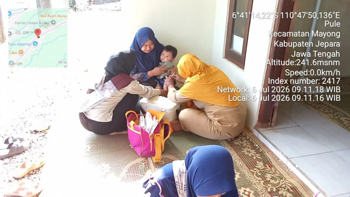 Posyandu desa Pule