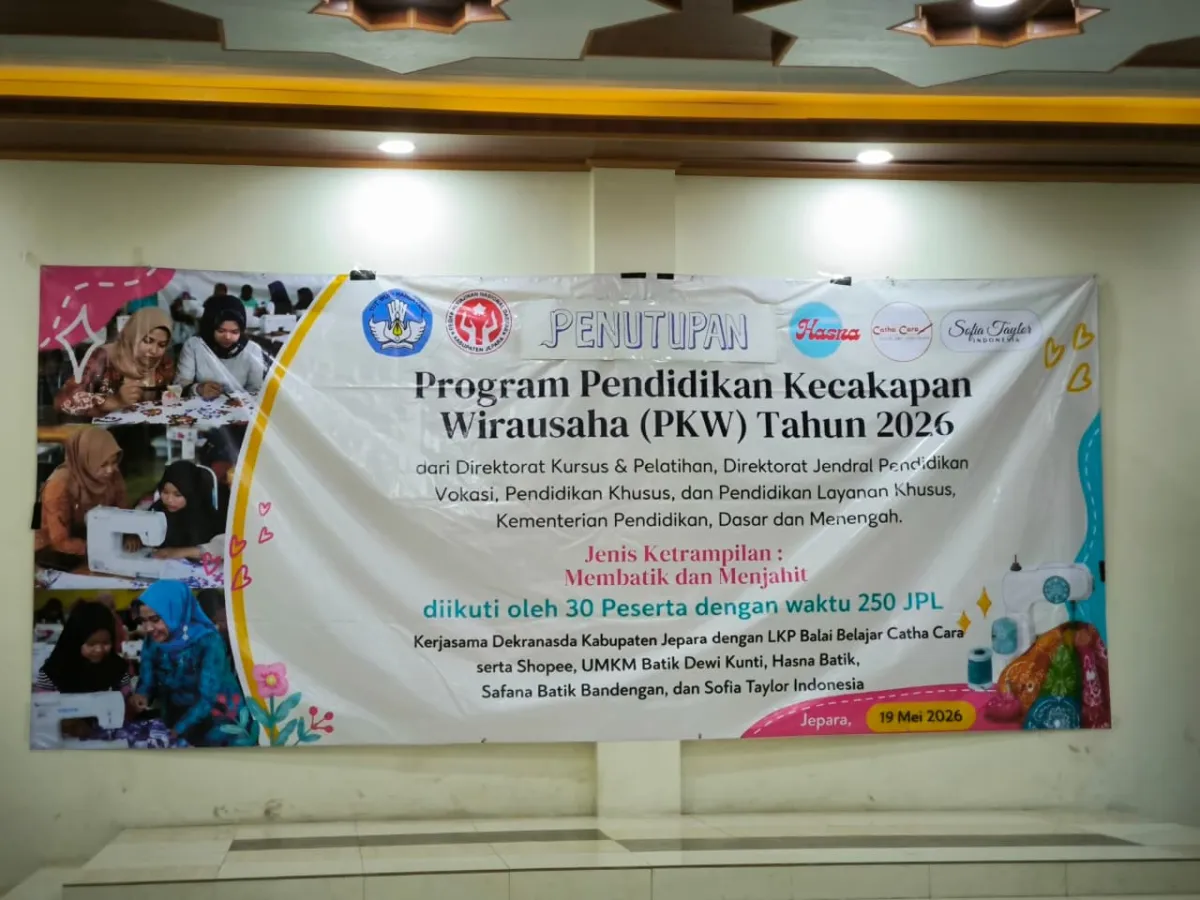 Penutupan Program Pendidikan Kecakapan Wirausaha (PKW) Tahun 2026