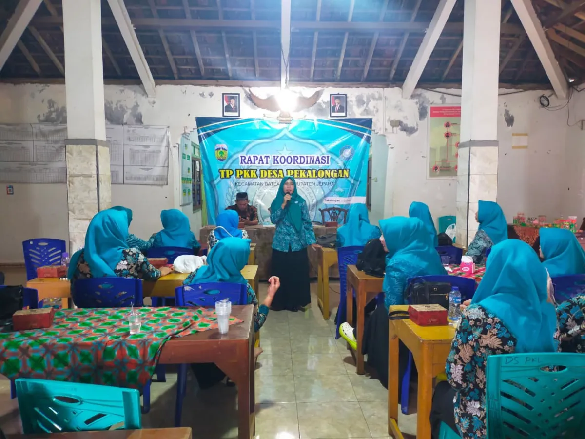 Rakor TP. PKK Desa Pekalongan