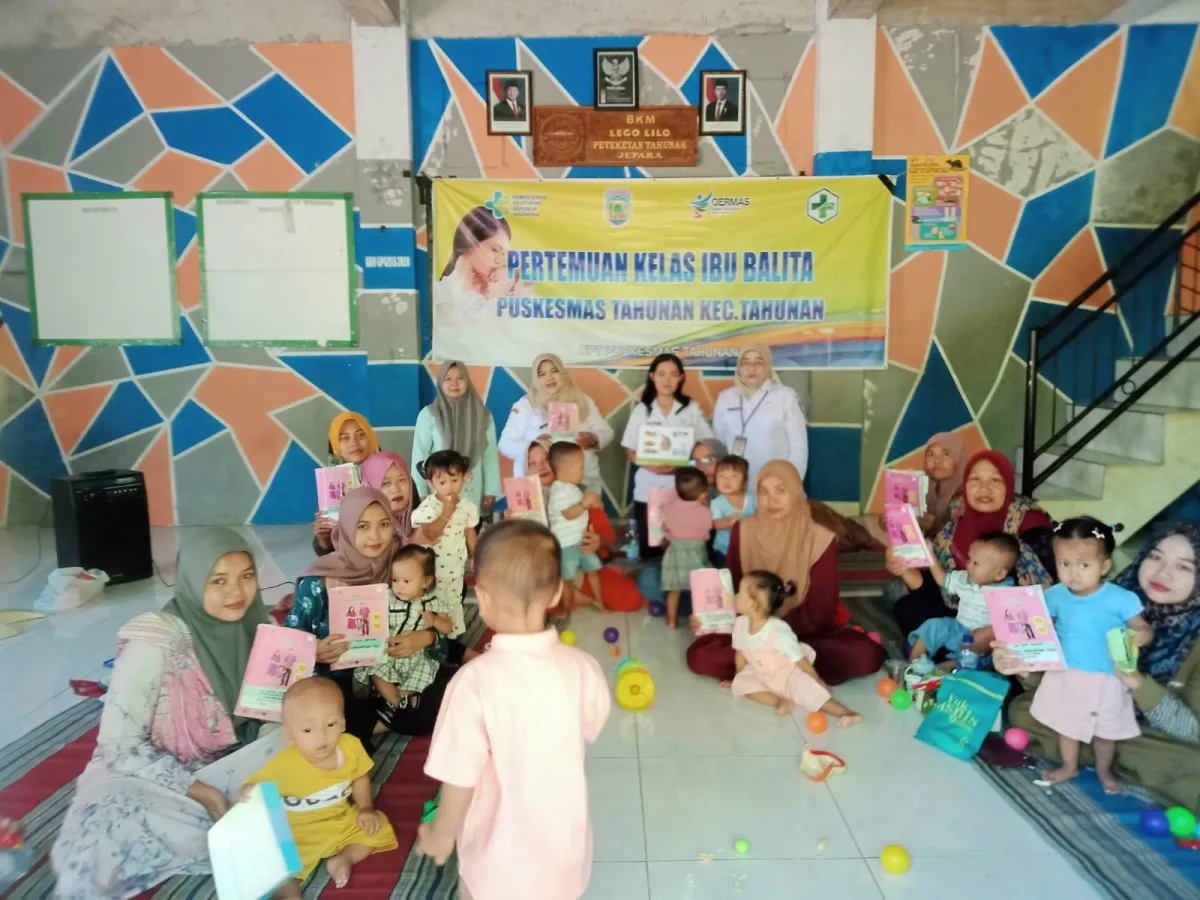 Pertemuan Kelas Ibu Balita di Pos Cempaka 2 Desa Petekeyan