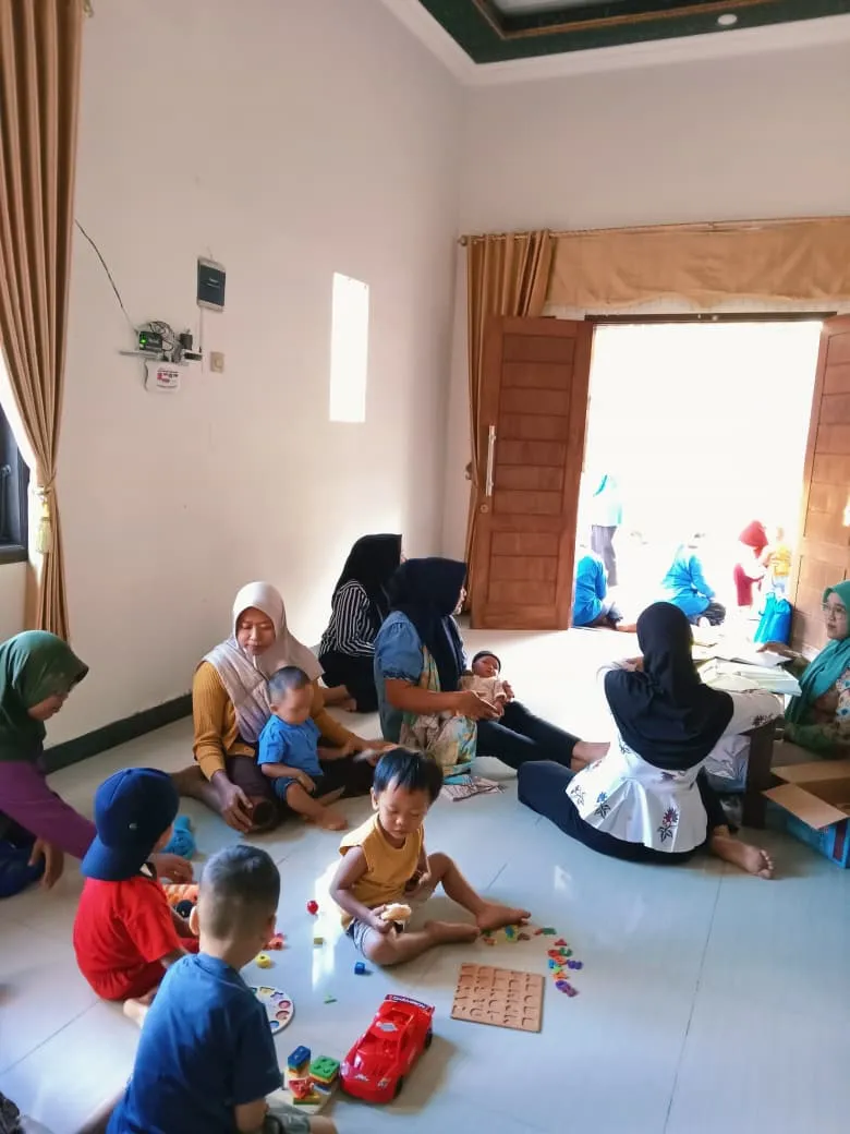 Dukung Tumbuh Kembang Anak, Pokja II TP PKK Kecamatan Mayong Gelar Pembinaan BKB di Desa Mayong Kidul