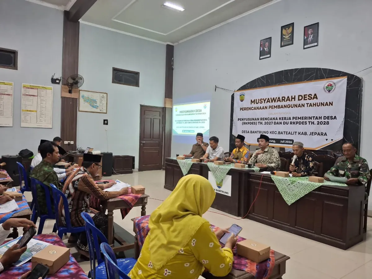 Musdes RKPDesa 2027 dan DU RKPDes 2028 Desa Bantrung