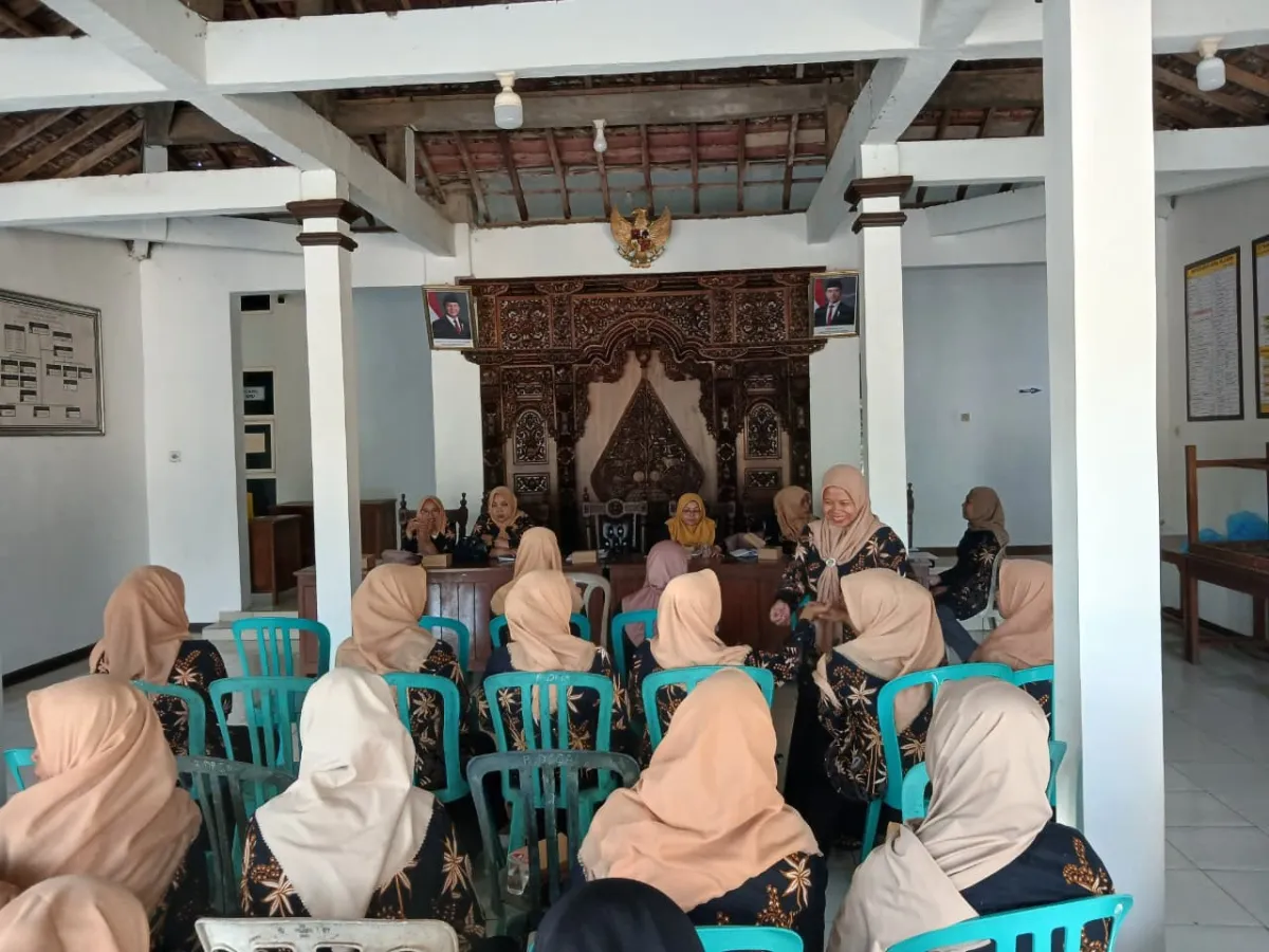 Rakor TP. PKK Desa Ngasem