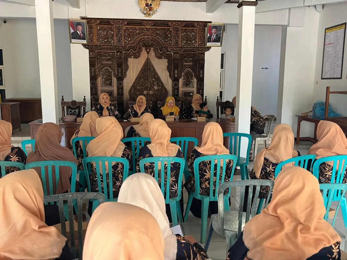 Rakor TP. PKK Desa Ngasem