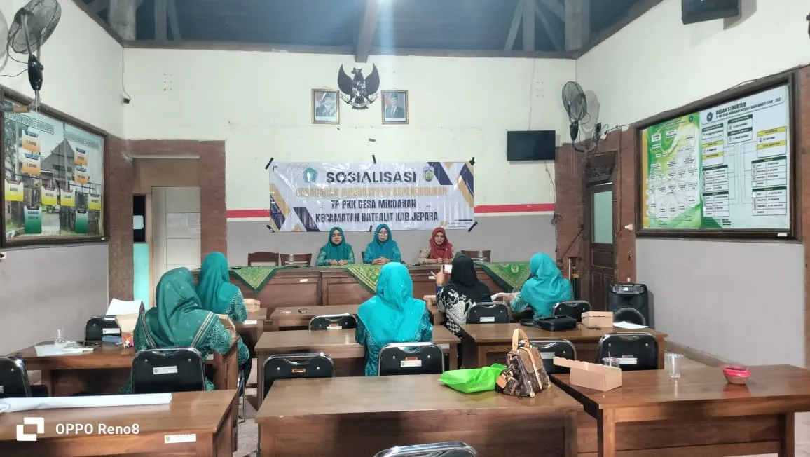 Rakor TP. PKK Desa Mindahan
