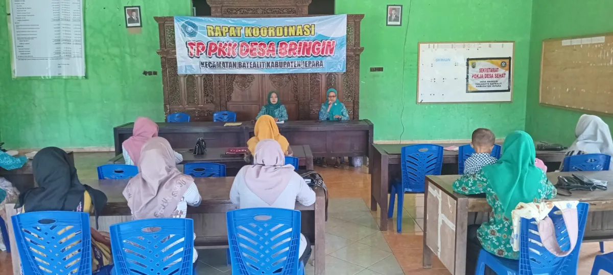 Rakor TP. PKK Desa Bringin 