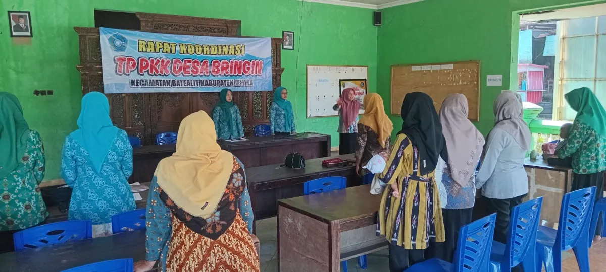 Rakor TP. PKK Desa Bringin
