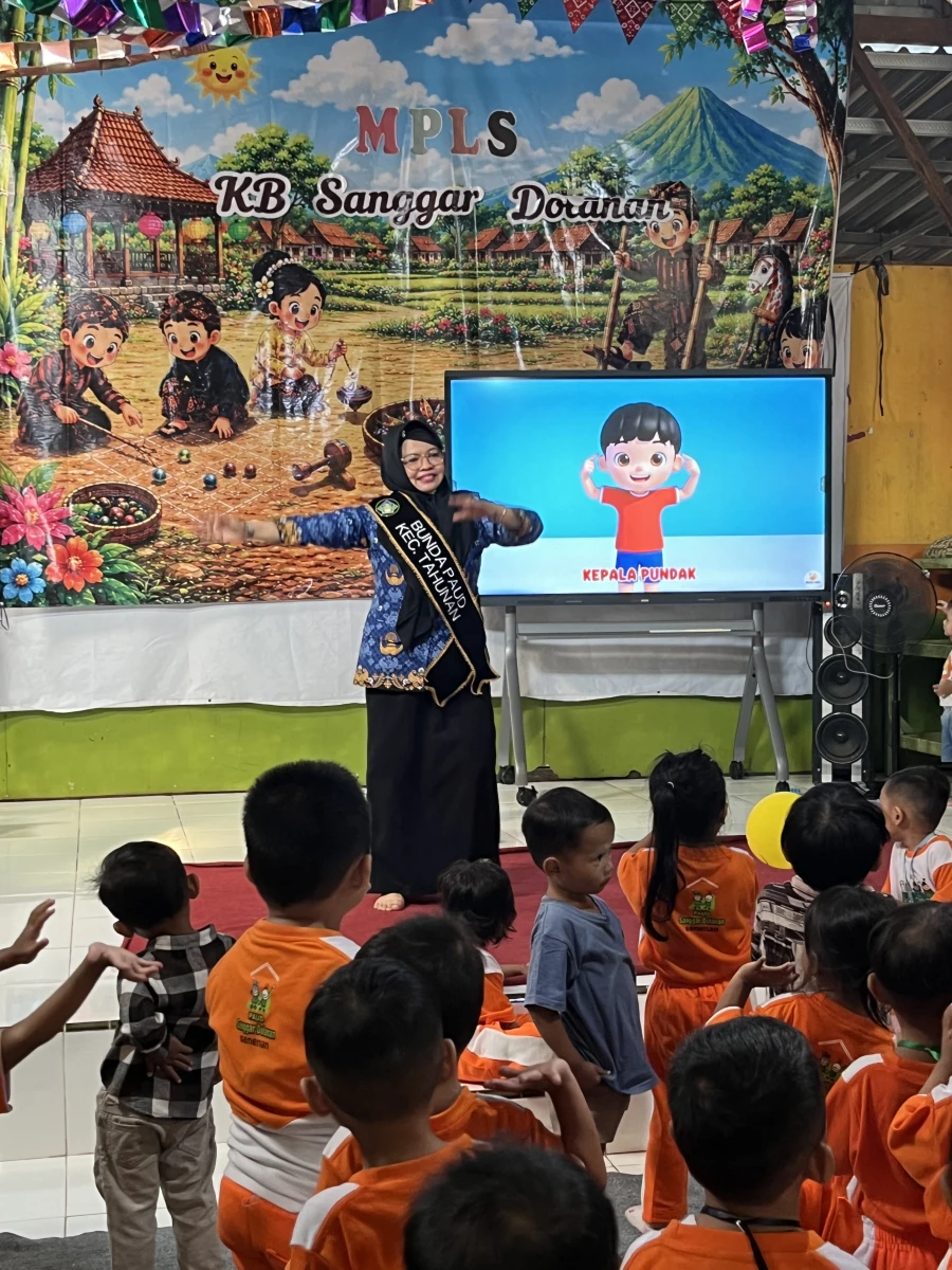 Kunjungan Bunda Paud Kecamatan Tahunan