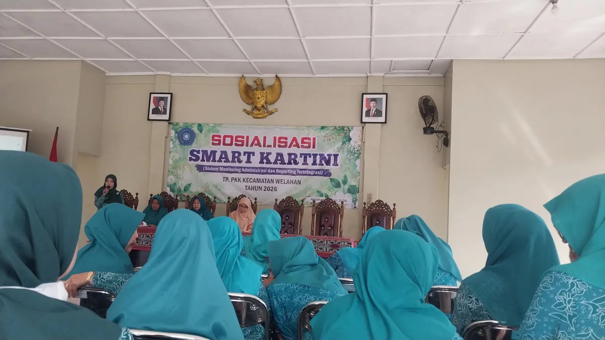 SOSIALISASI SMART KARTINI TP PKK KECAMATAN WELAHAN