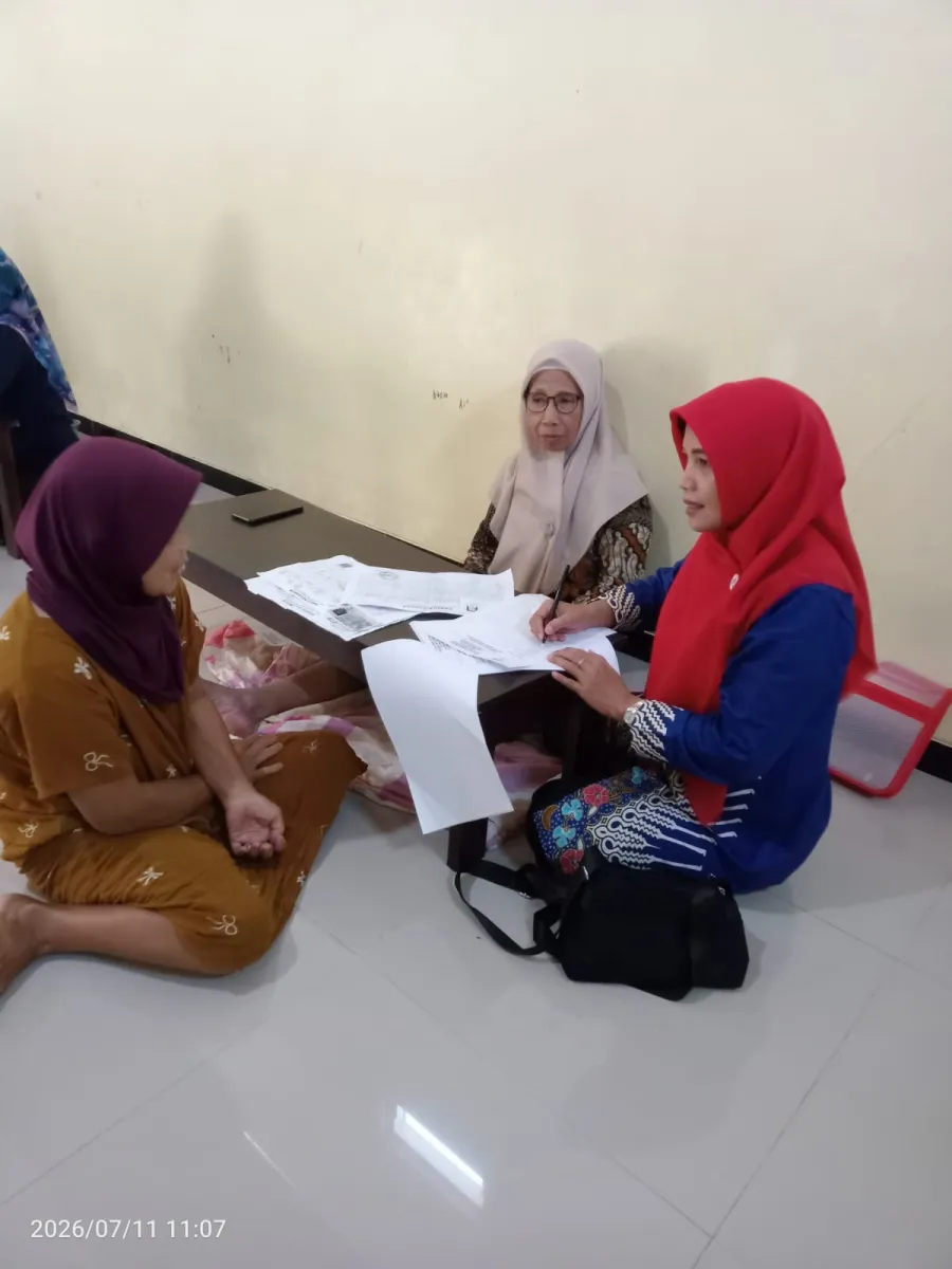 Monitoring kegiatan posyandu
