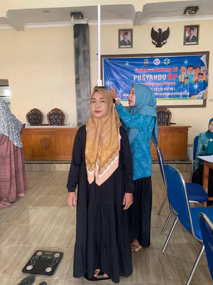 Peran PKK dalam kegiatan posyandu ILP pasir putih desa semat 