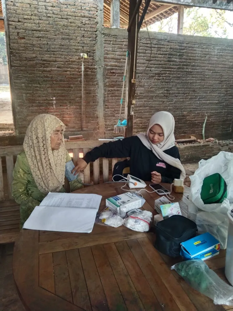 Kegiatan posyandu di Posyandu HB 3