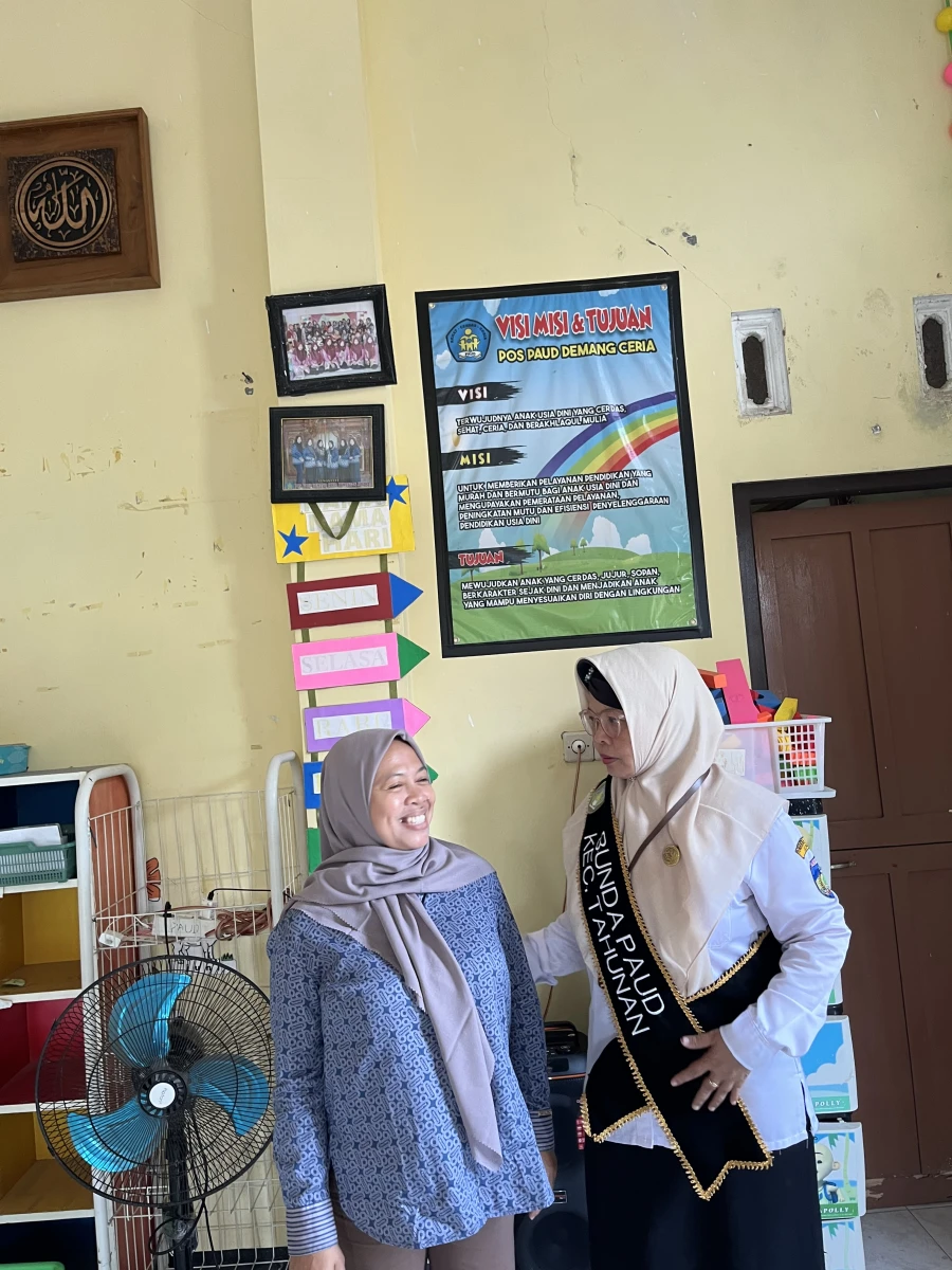 Kunjungan Bunda Paud ke Paud Demang Ceria