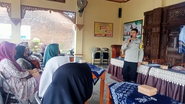 SOSIALISASI WASPADA PINJOL DAN JUDOL agar hidup tentram dan damai