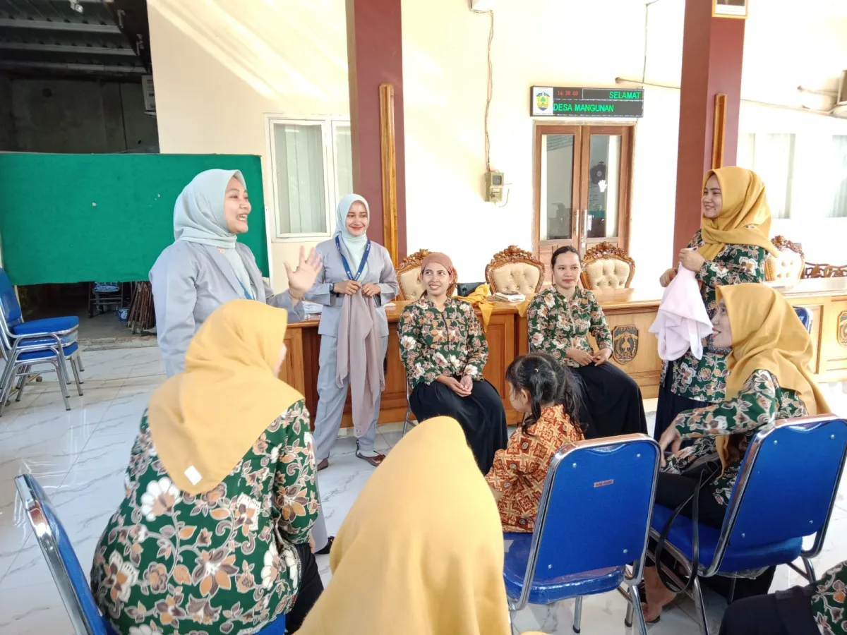 Sosialisasi Tutorial hijab dari Alfath