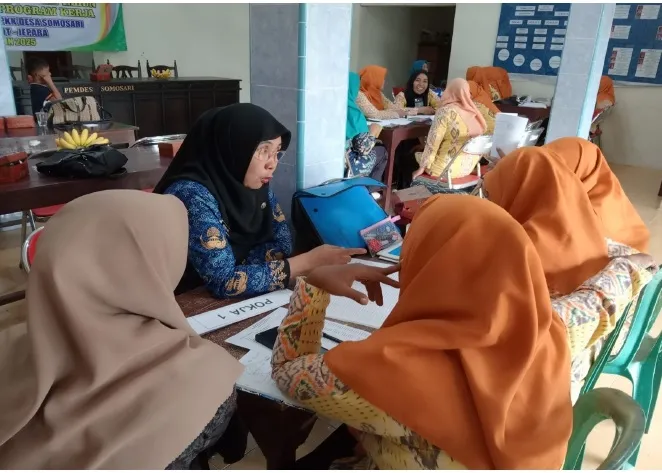 Pembahasan Program Kerja TP. PKK Desa Somosari