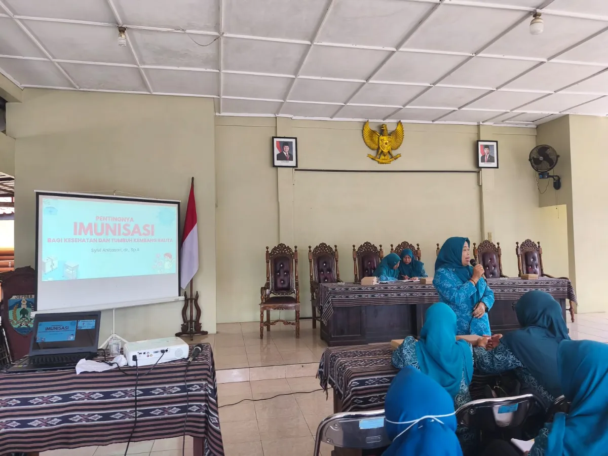 Rapat Koordinasi TP PKK Kecamatan dengan TP PKK Desa dan Organisasi Wanita se-Kecamatan Welahan