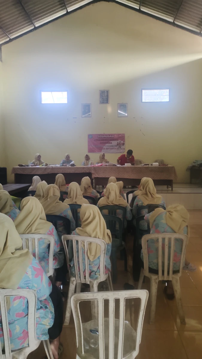 Sosialisasi penanggulangan bencana