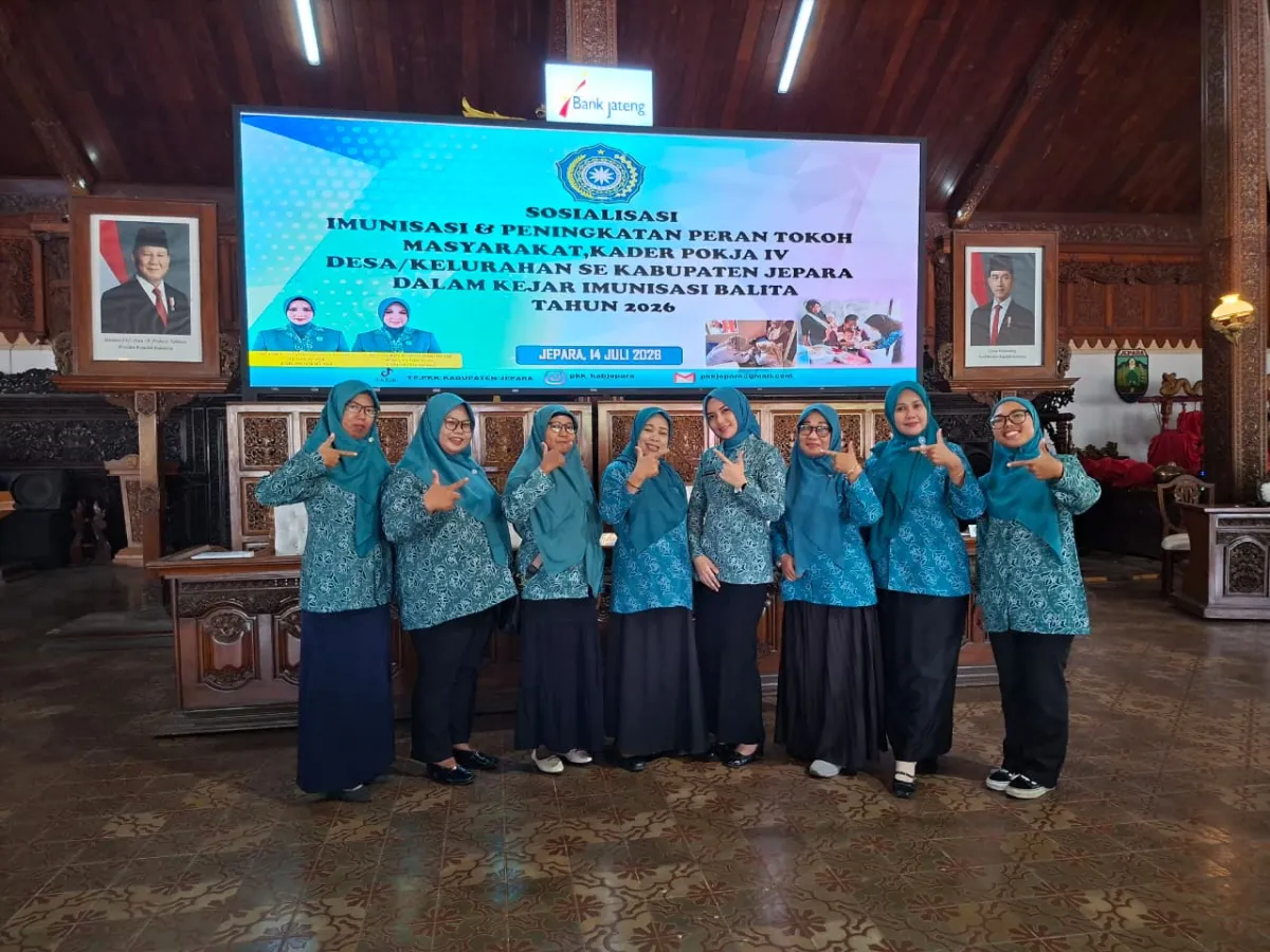PENINGKATAN PERAN SERTA KADER POKJA IV DAN TOMA DALAM KEJAR IMUNISASI BAGI TOKOH MASYARAKAT, KADER POKJA IV TP. PKK DESA SE-KABUPATEN JEPARA