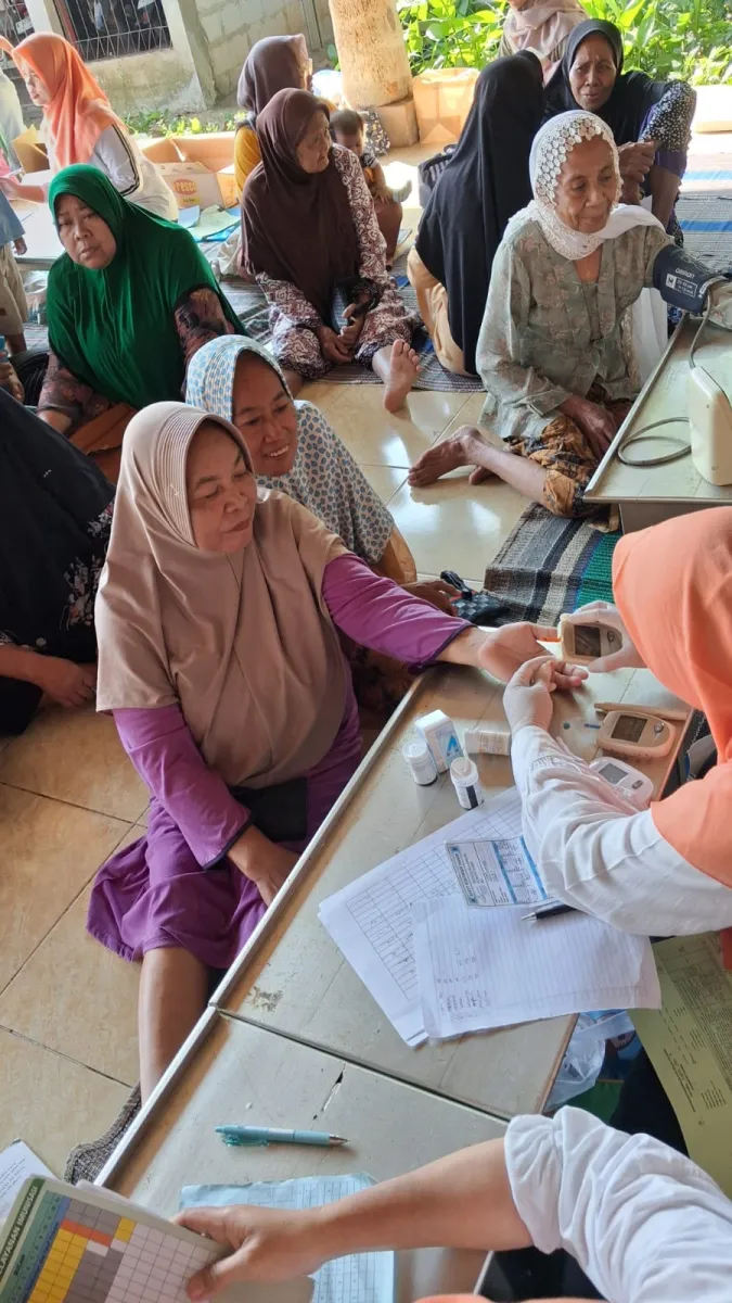 Pelayanan Posyandu Balita dan Lansia Posyandu Kasih Ibu 1 Desa Senenan
