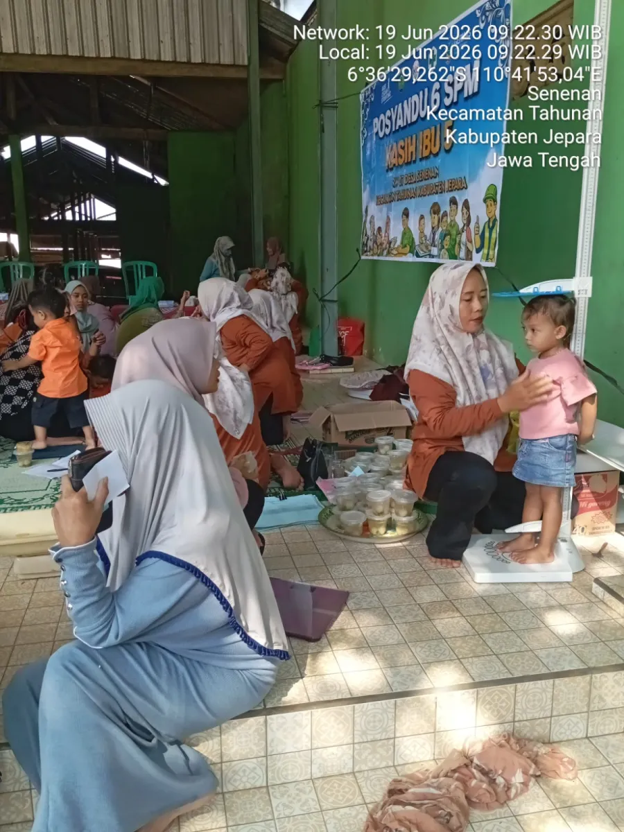 Pelayanan Posyandu Balita dan Lansia Posyandu Kasih Ibu 5 Desa Senenan