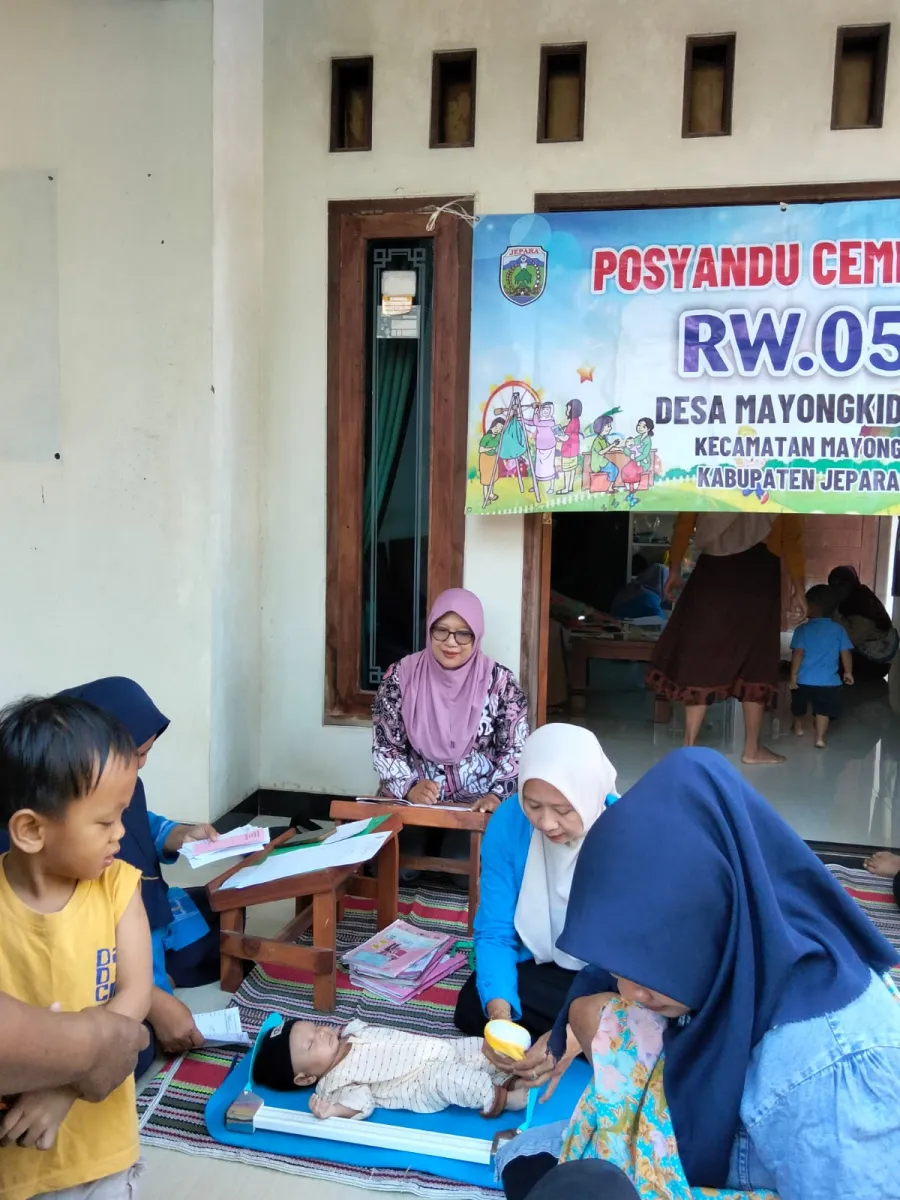 posyandu balita dukuh mengarang desa mayongkidul