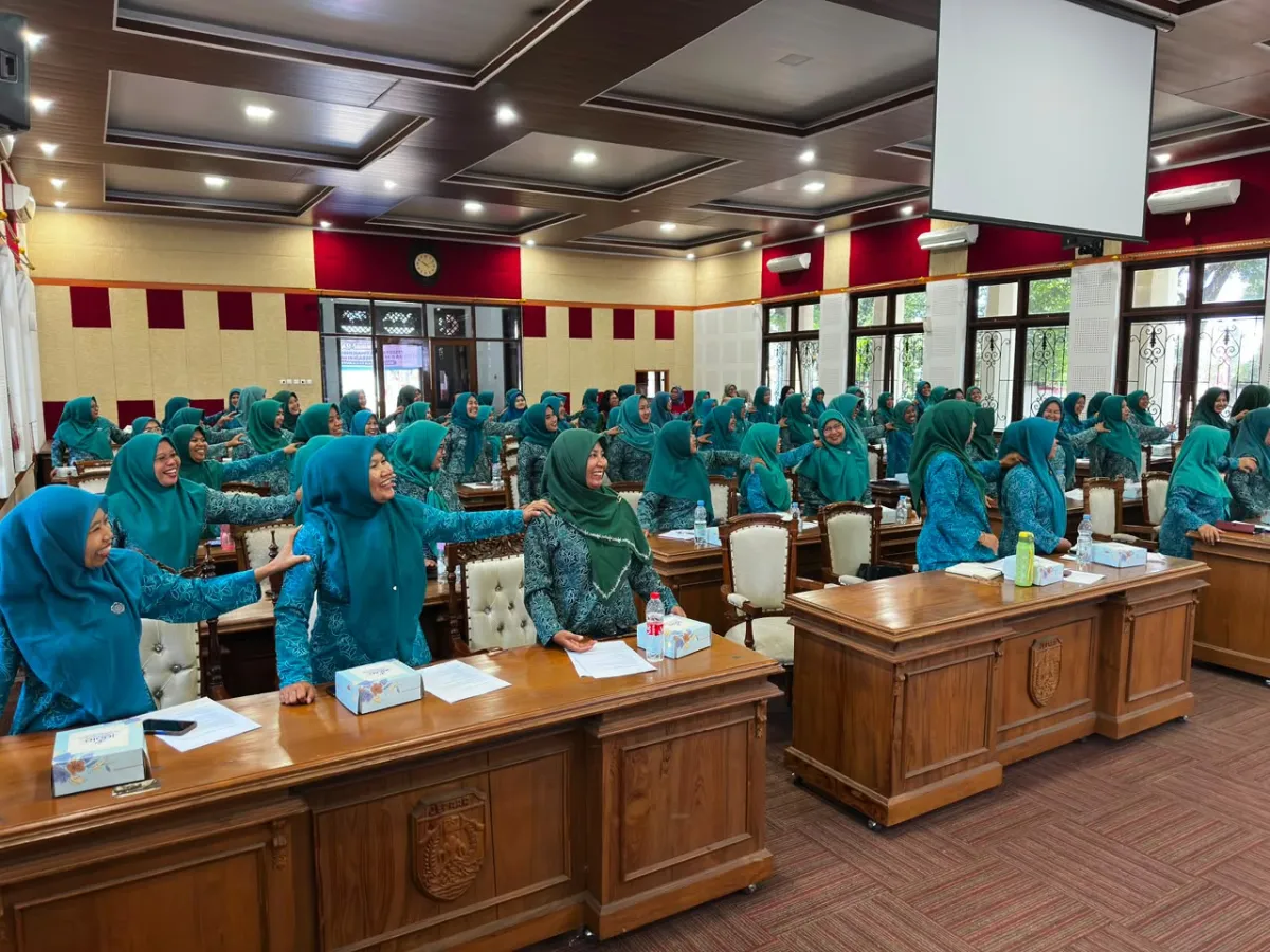 Pokja II TP PKK Kecamatan Mlonggo Mengikuti Pelatihan Digital Marketing Tahun 2026