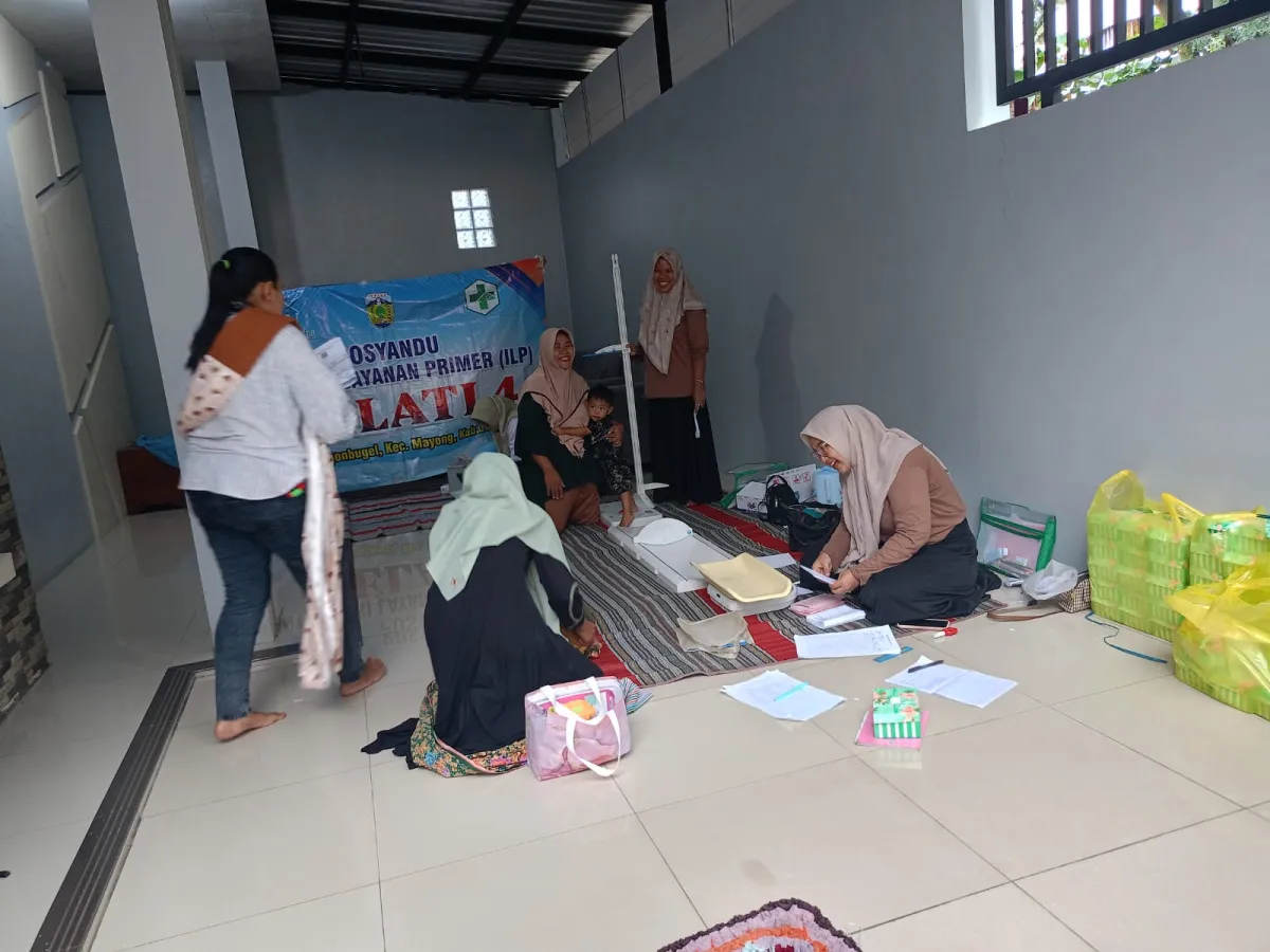 Posyandu melati 4 bulan juni
