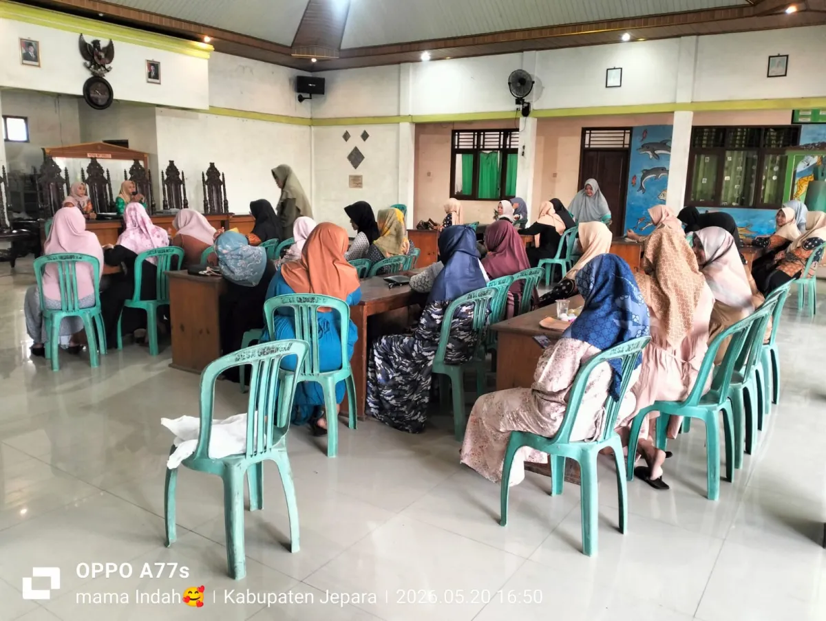Pertemuan Rutin Pkk desa gedangan