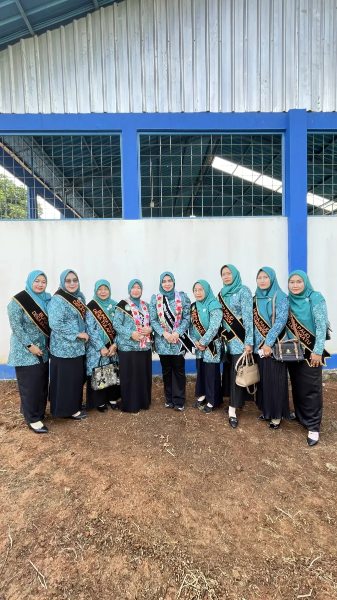 Kunjungan Kerja Bunda PAUD Kabupaten Jepara di Pos PAUD Permata Desa Jugo