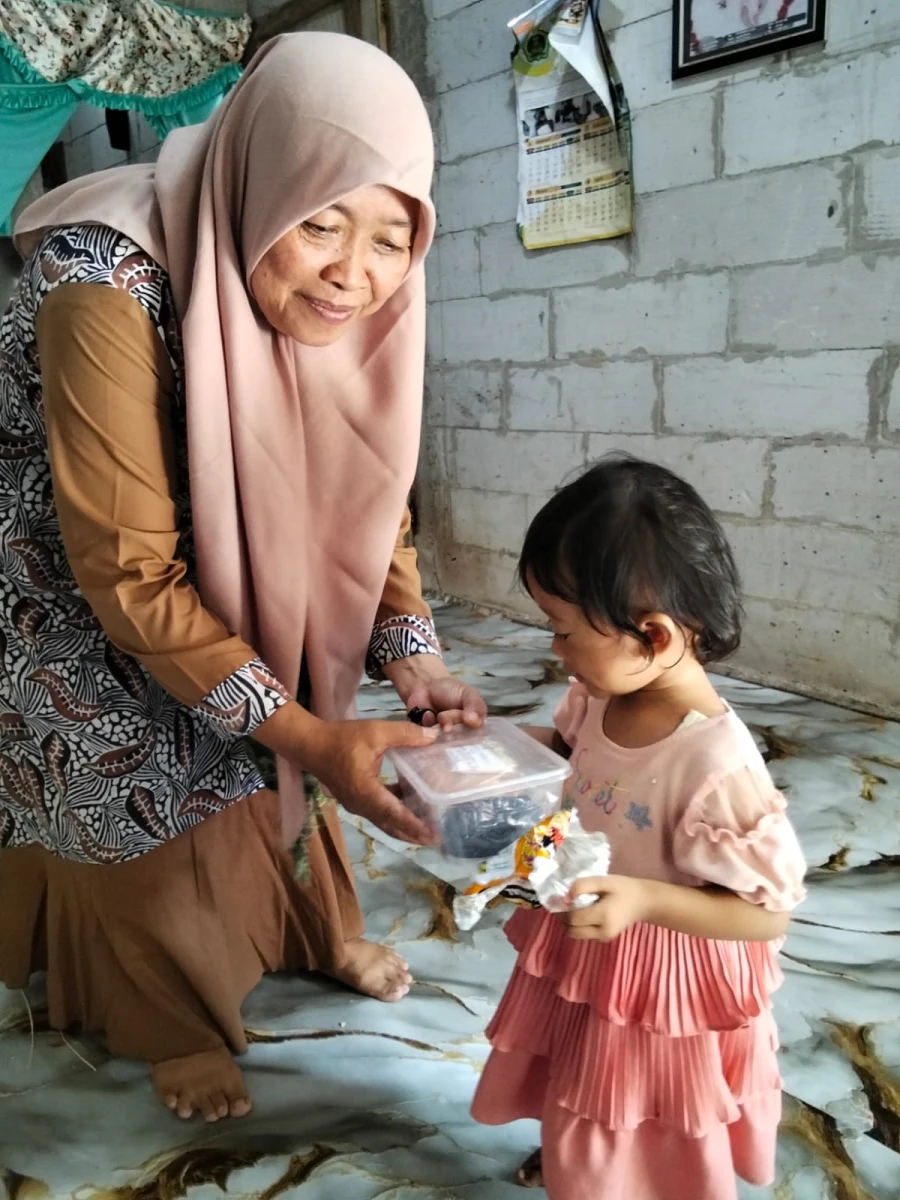 Pemberian makanan tambahan balita stunting