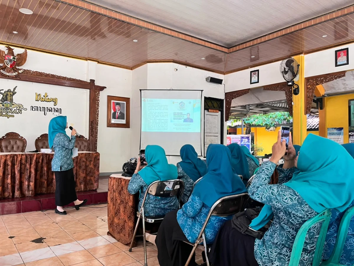 Sosialisasi Pemantapan program caping TP.PKK Kecamatan oleh Pokja I 