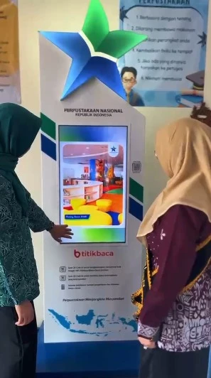 Kunjungan Bunda Literasi Kecamatan Tahunan ke Perpustakaan Barokah Ilmu Desa Tegalsambi