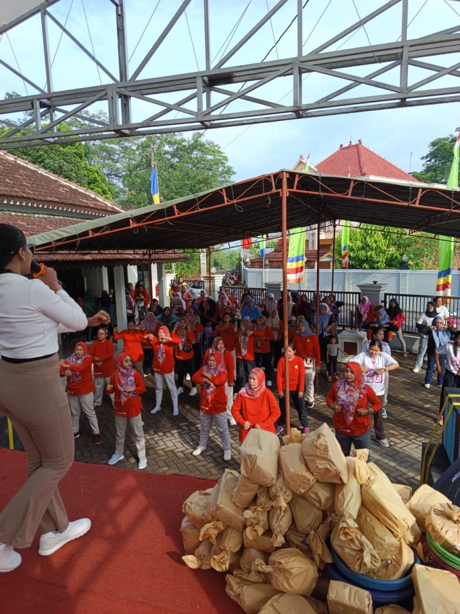 Kegiatan Germas Senam Bersama