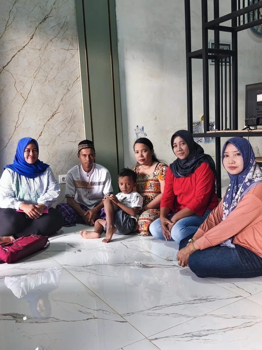 KUNJUNGAN TIM PENDAMPING KELUARGA UNTUK I IBU HAMIL 