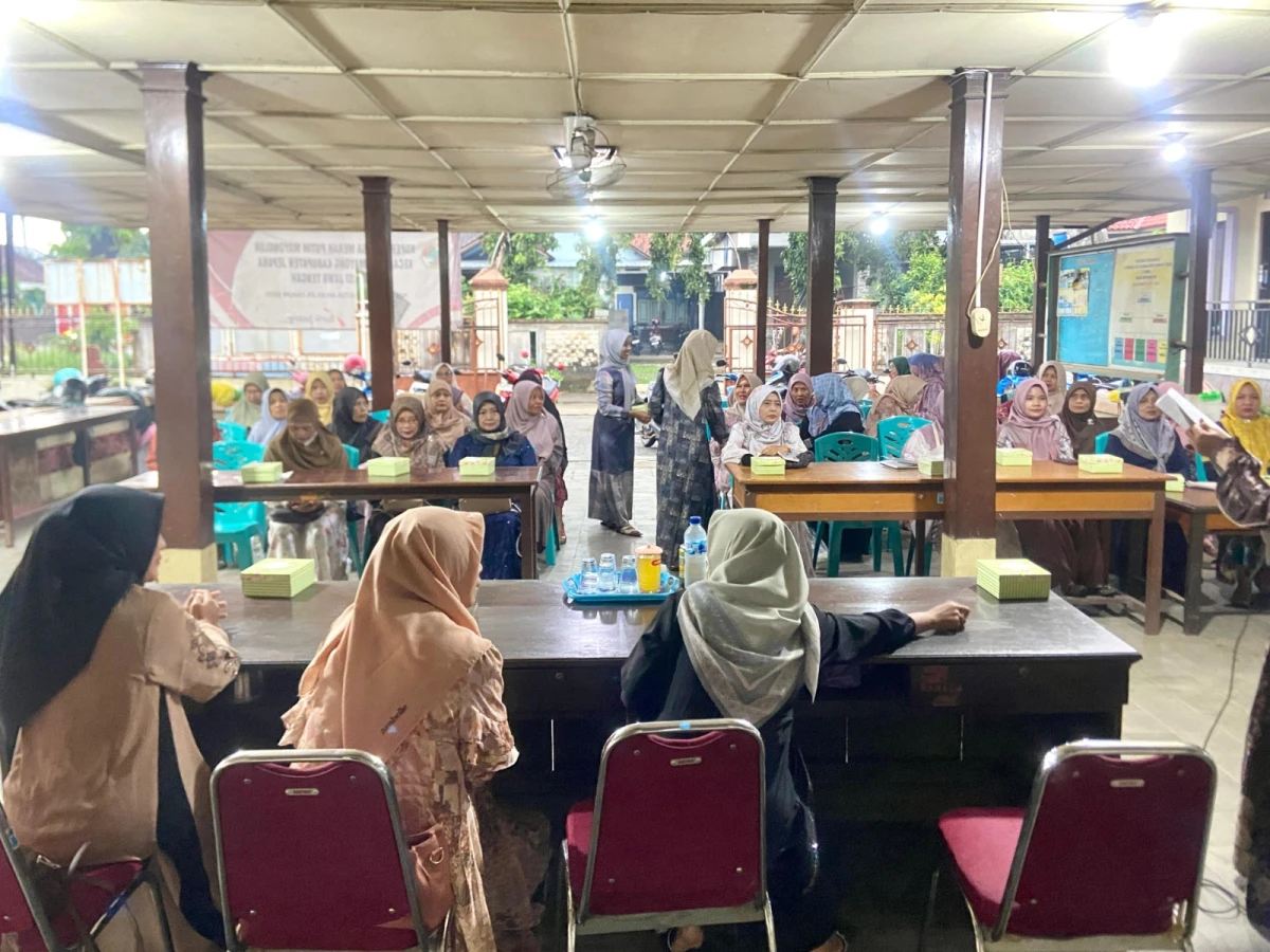 Rakor PKK Desa Mayonglor Bulan April