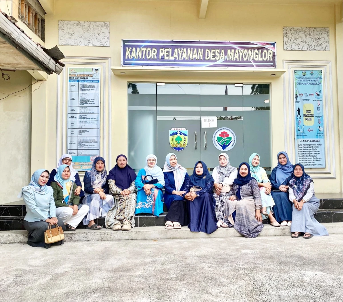 Rapat pengurus PKK bulan Juli
