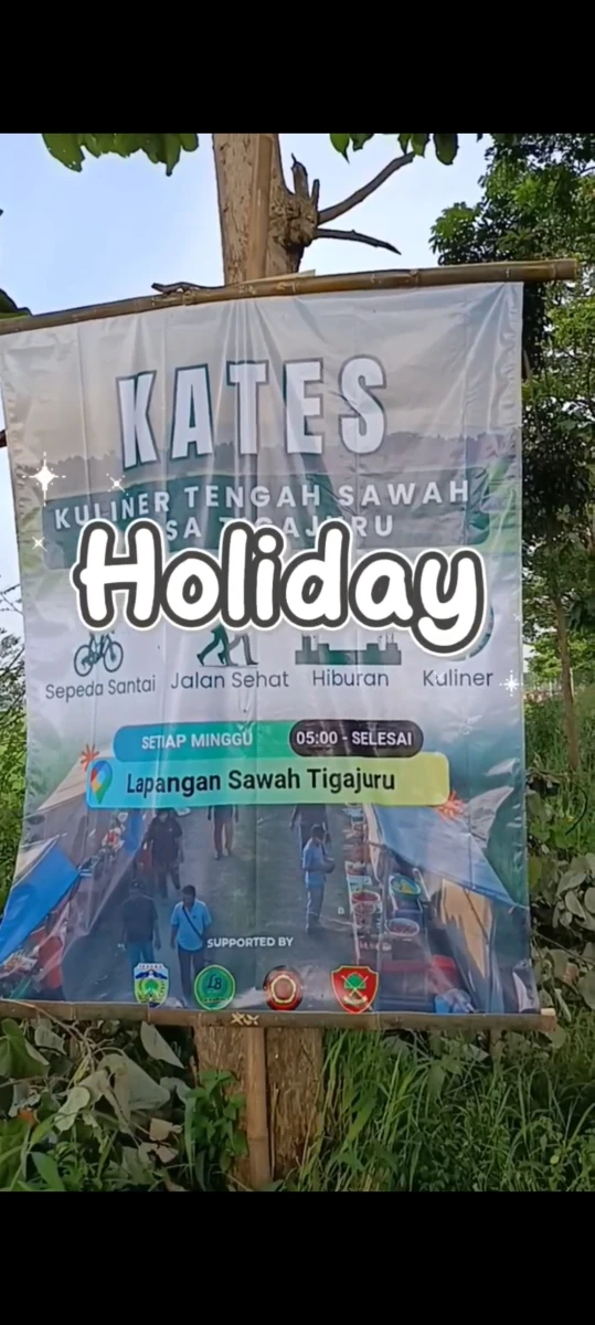KATES ( KULINER TENGAH SAWAH ) DESA TIGAJURU