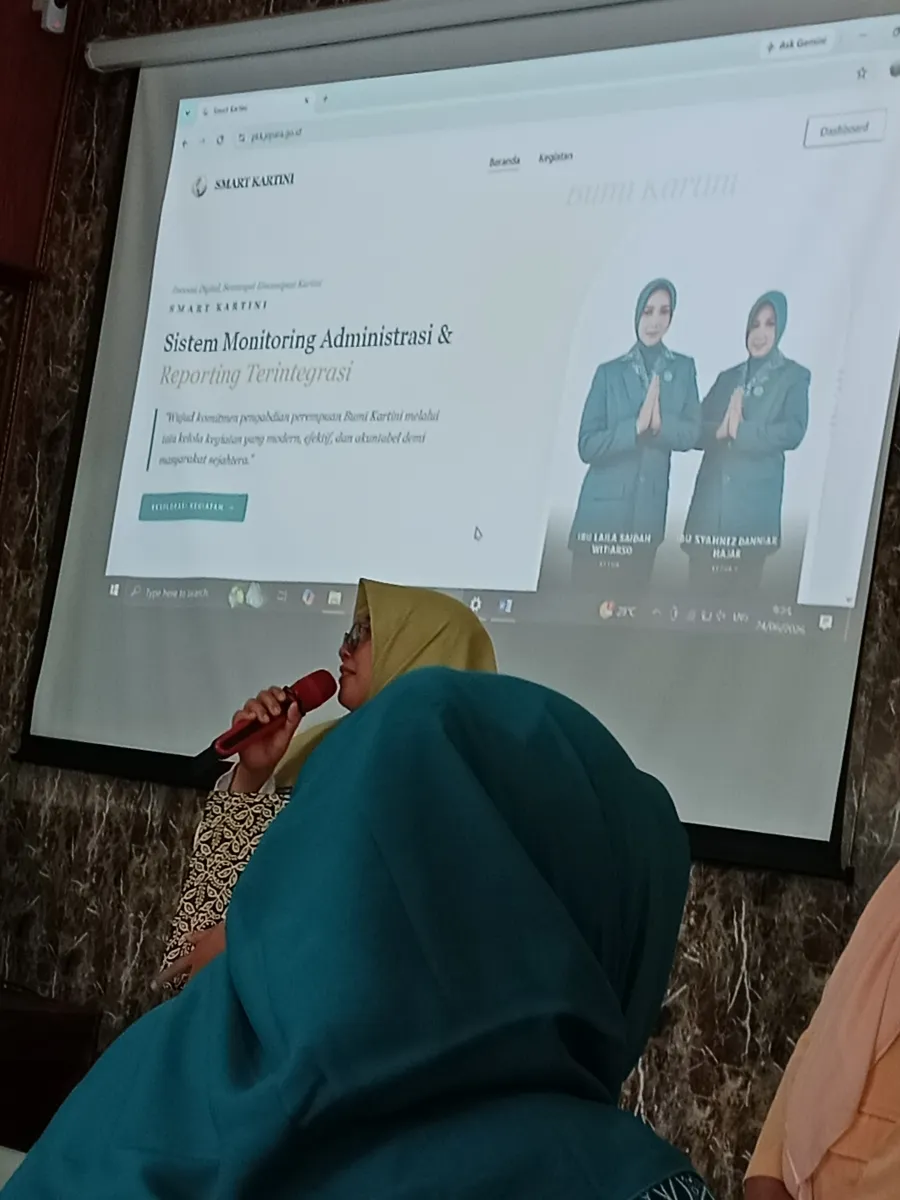 Rapat Koordinasi TP PKK Kecamatan Jepara dengan Ketua TP. PKK Desa/Kelurahan se Kecamatan Jepara