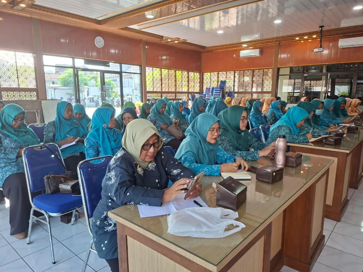 Rapat Koordinasi TP PKK Kecamatan Jepara bersama Ketua TP PKK Desa/Kelurahan se-Kecamatan Jepara