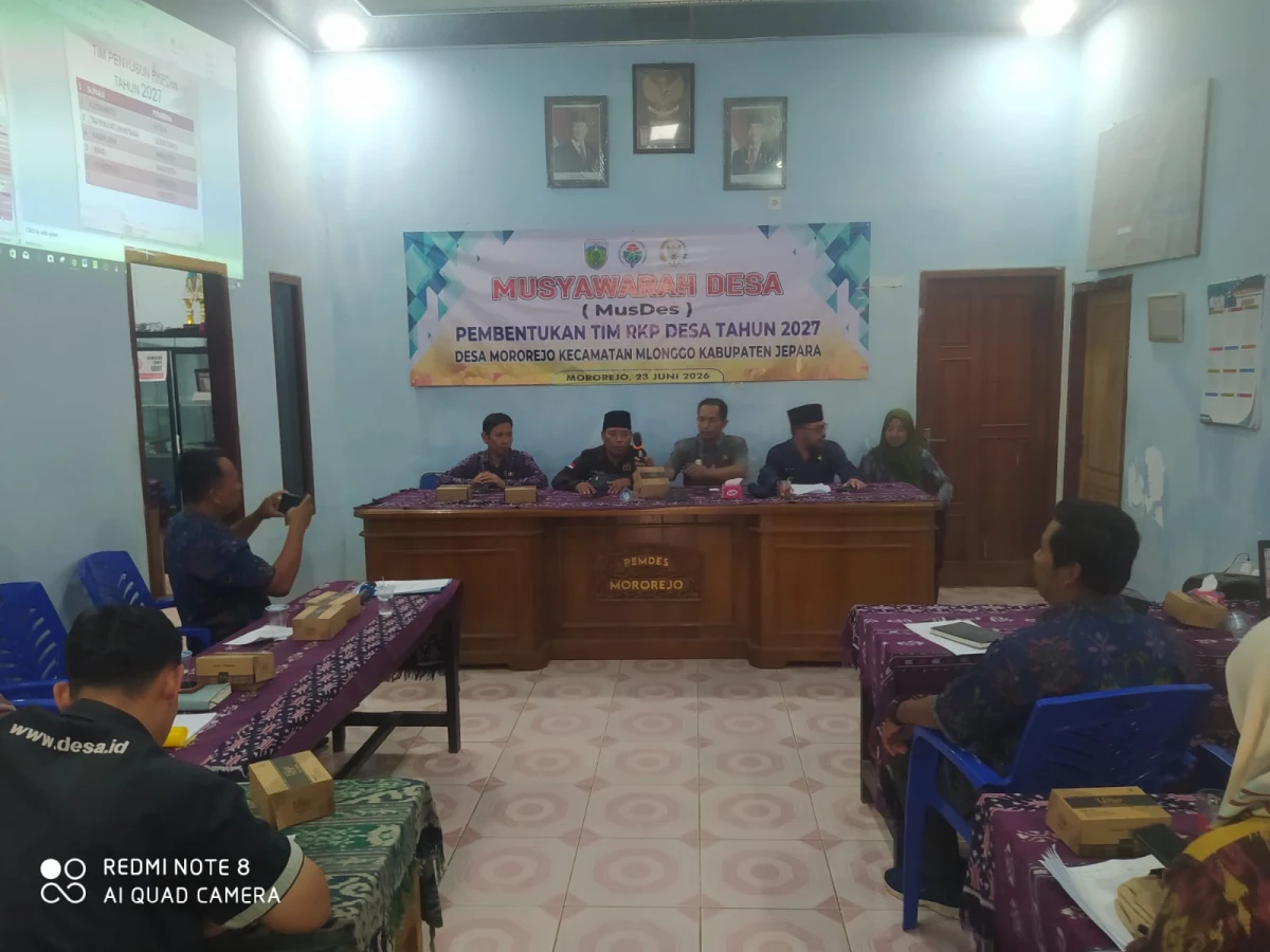 Pembentukan Tim RKPDes Tahun Anggaran 2027