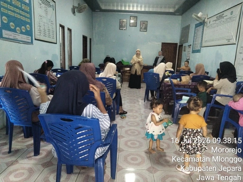 Pertemuan Rutin Kader bulan Juli