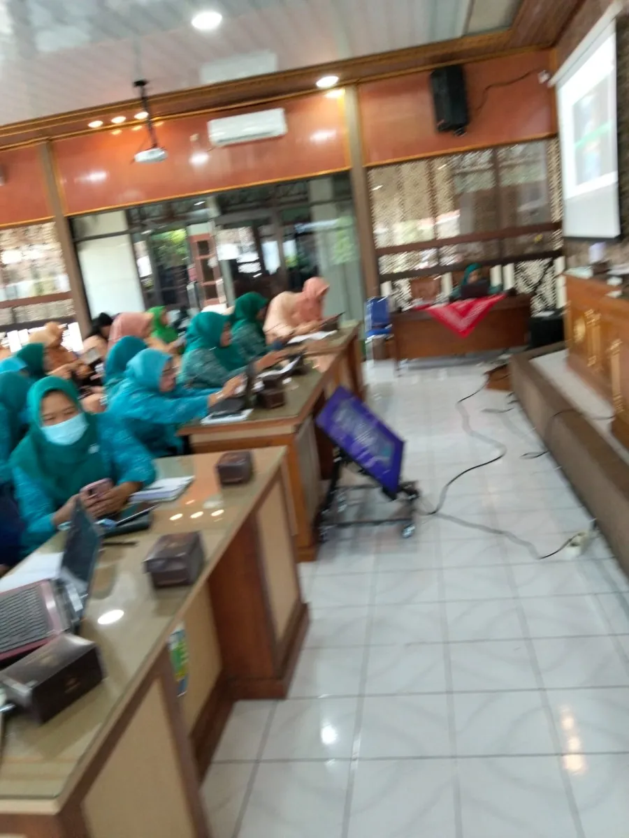 Rakor Tp PKK  kec.jepara dengan ketua Tp PKK Desa/ Kelurahan se  kecamatan Jepara. p PKK  desa 