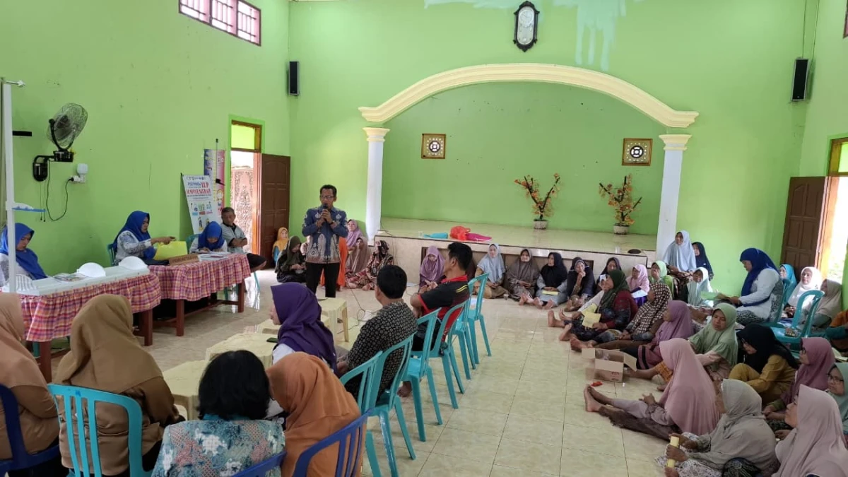Pembinaan Posyandu Mawar Merah 6 SPM Desa Banyumanis