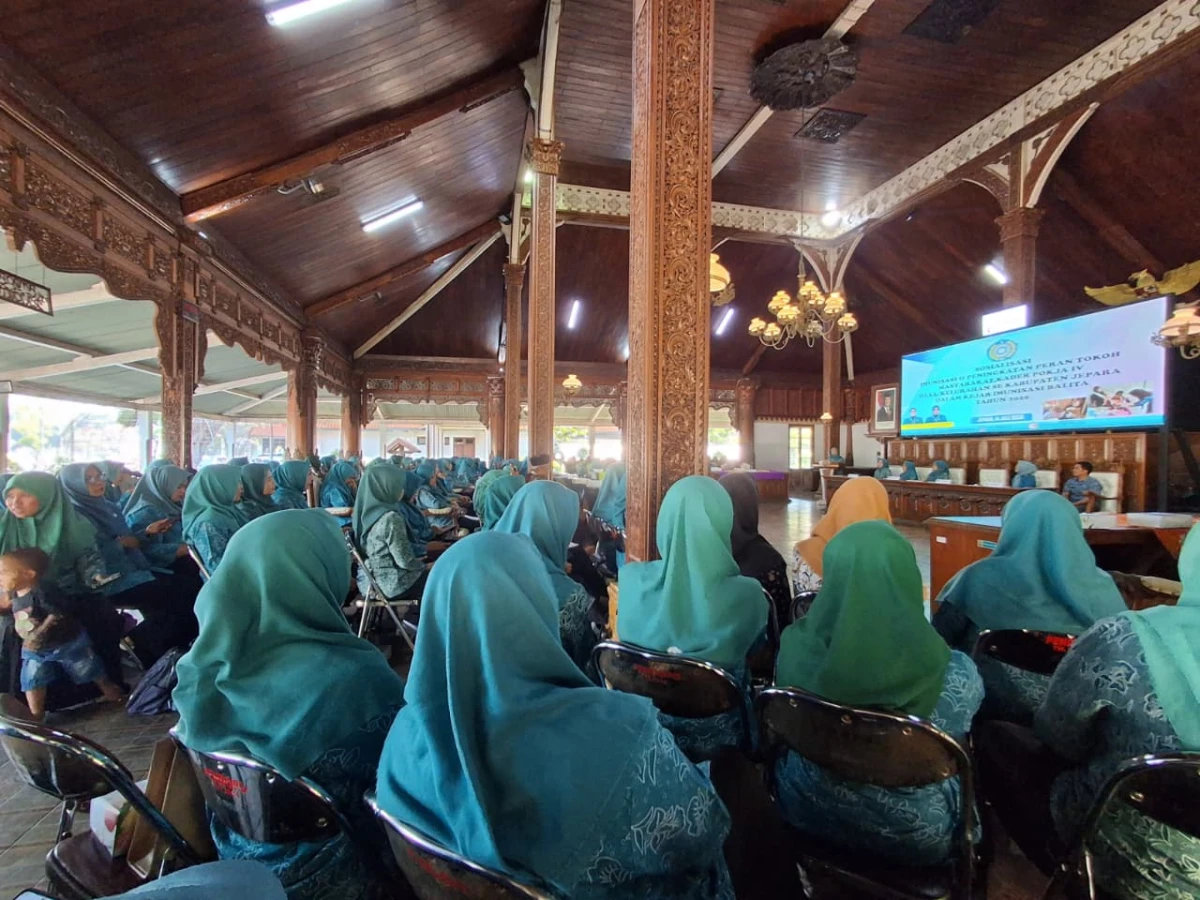 Sosialisasi Imunisasi dan Peningkatan Peran Tokoh Masyarakat, Kader Pokja 4 Desa/Kelurahan se-Kabupaten Jepara dalam Kejar Imunisasi Balita Tahun 2026