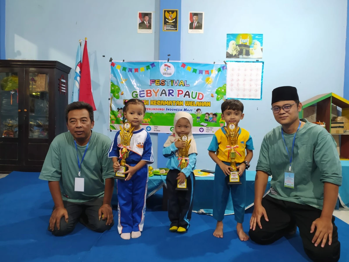 Festival Gebyar Paud lomba menggambar dan bercerita