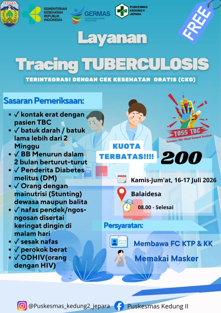 KEGIATAN TRACING TUBERCULOSIS