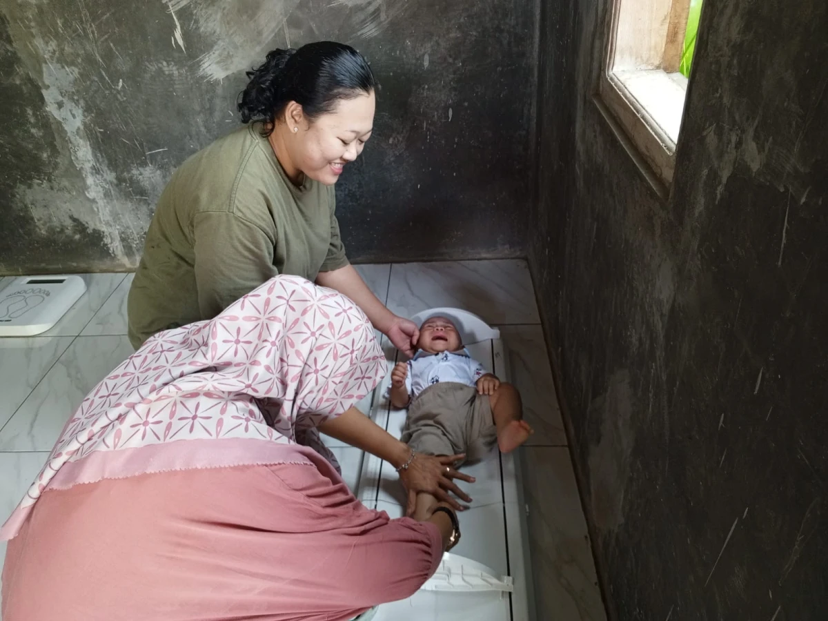BULAN PEMBERIAN VITAMIN A POSYANDU BALITA NUSA JAYA 1 