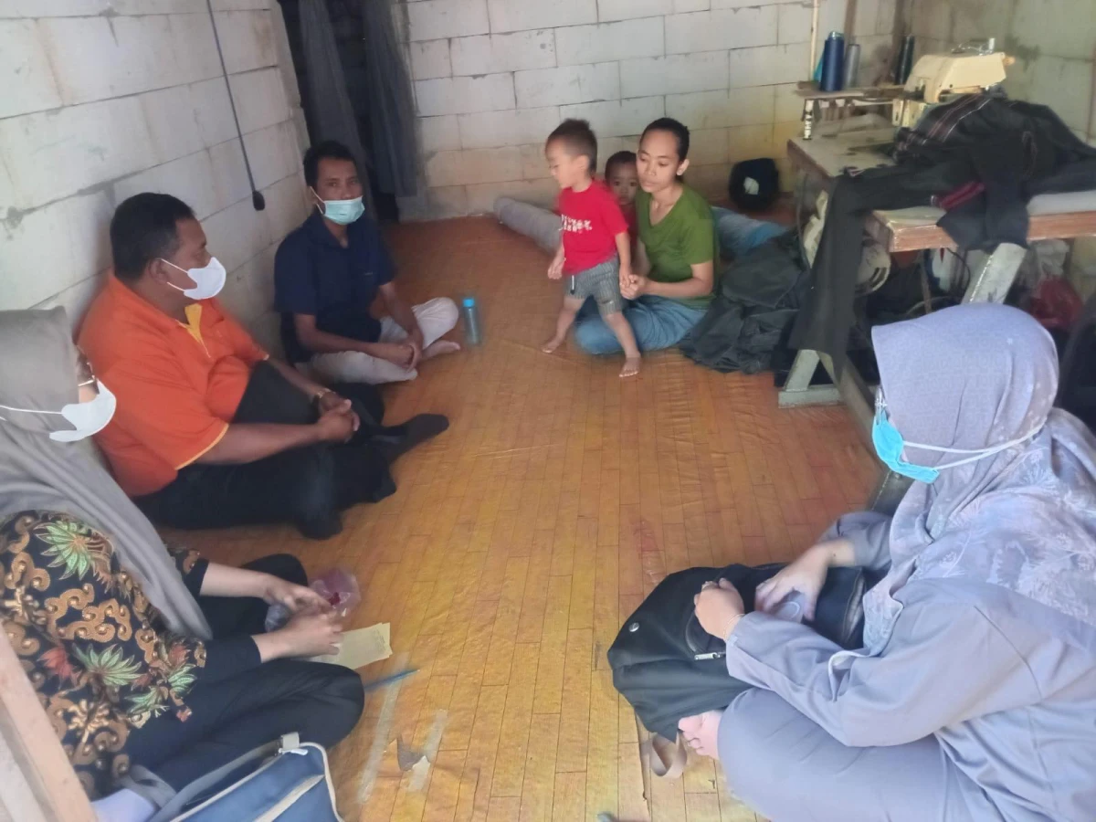 Pendampingan keluarga penderita TBC 